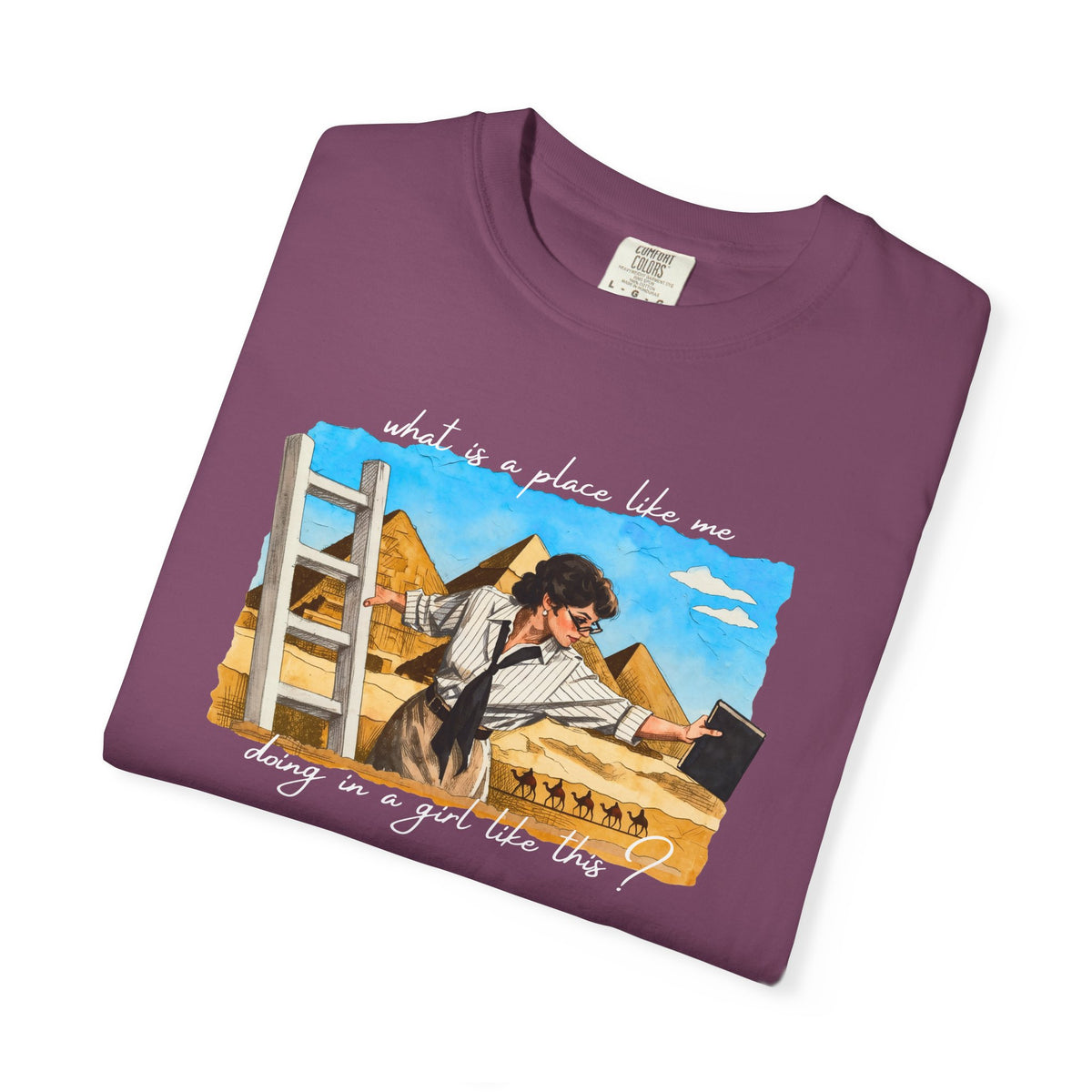 Evelyn Librarian Tee