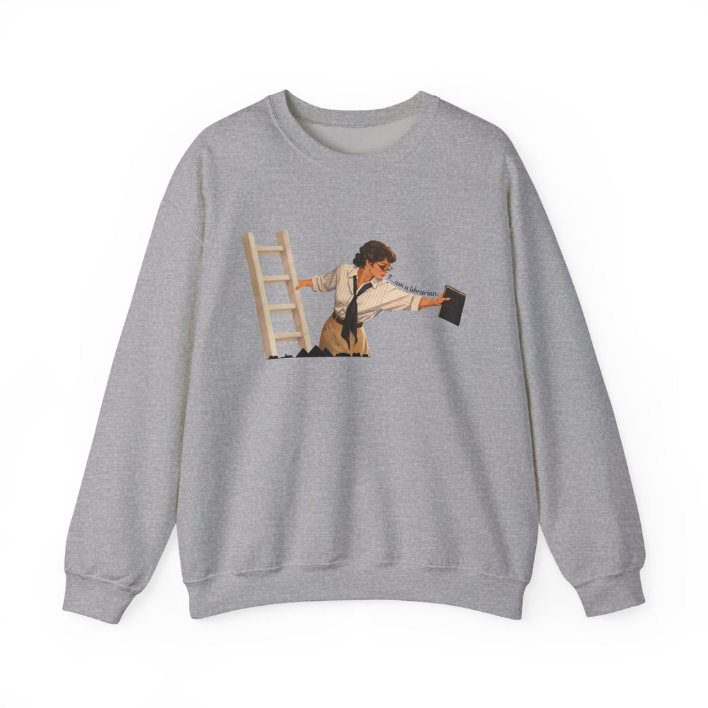Evelyn Librarian Crewneck Sweatshirt