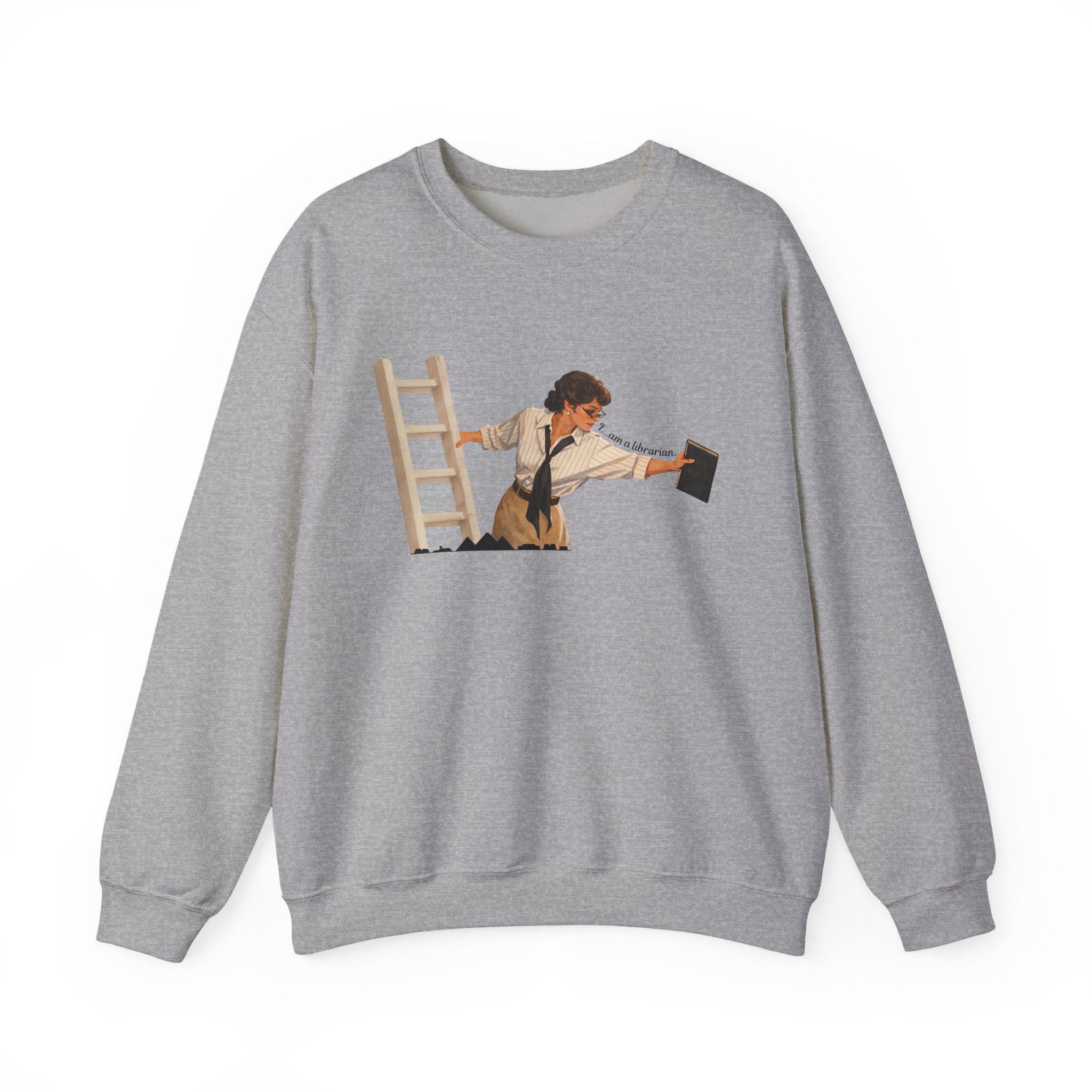 Evelyn Librarian Crewneck Sweatshirt