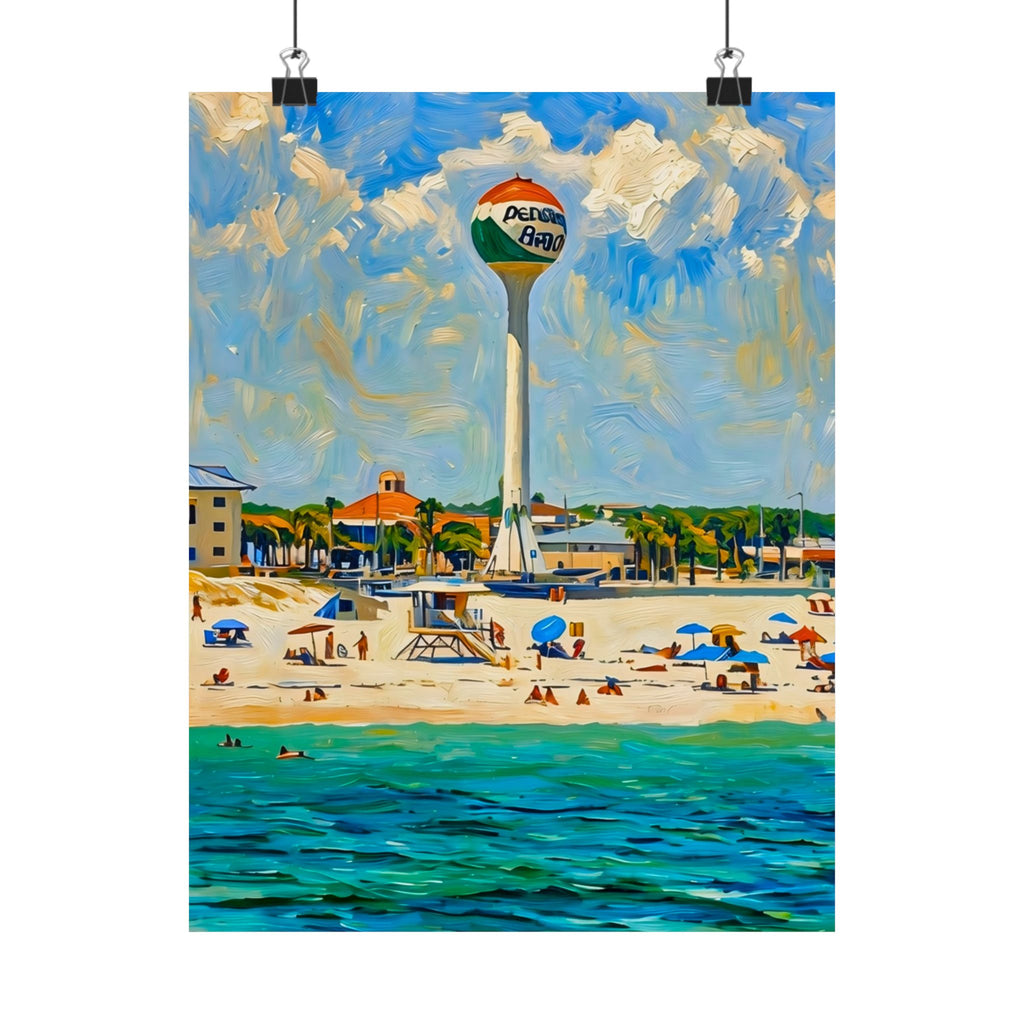 Pensacola Beach Poster