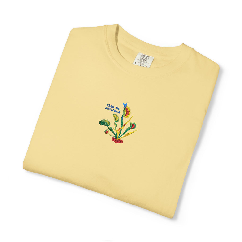 Feed Me Seymour Embroidered Tee