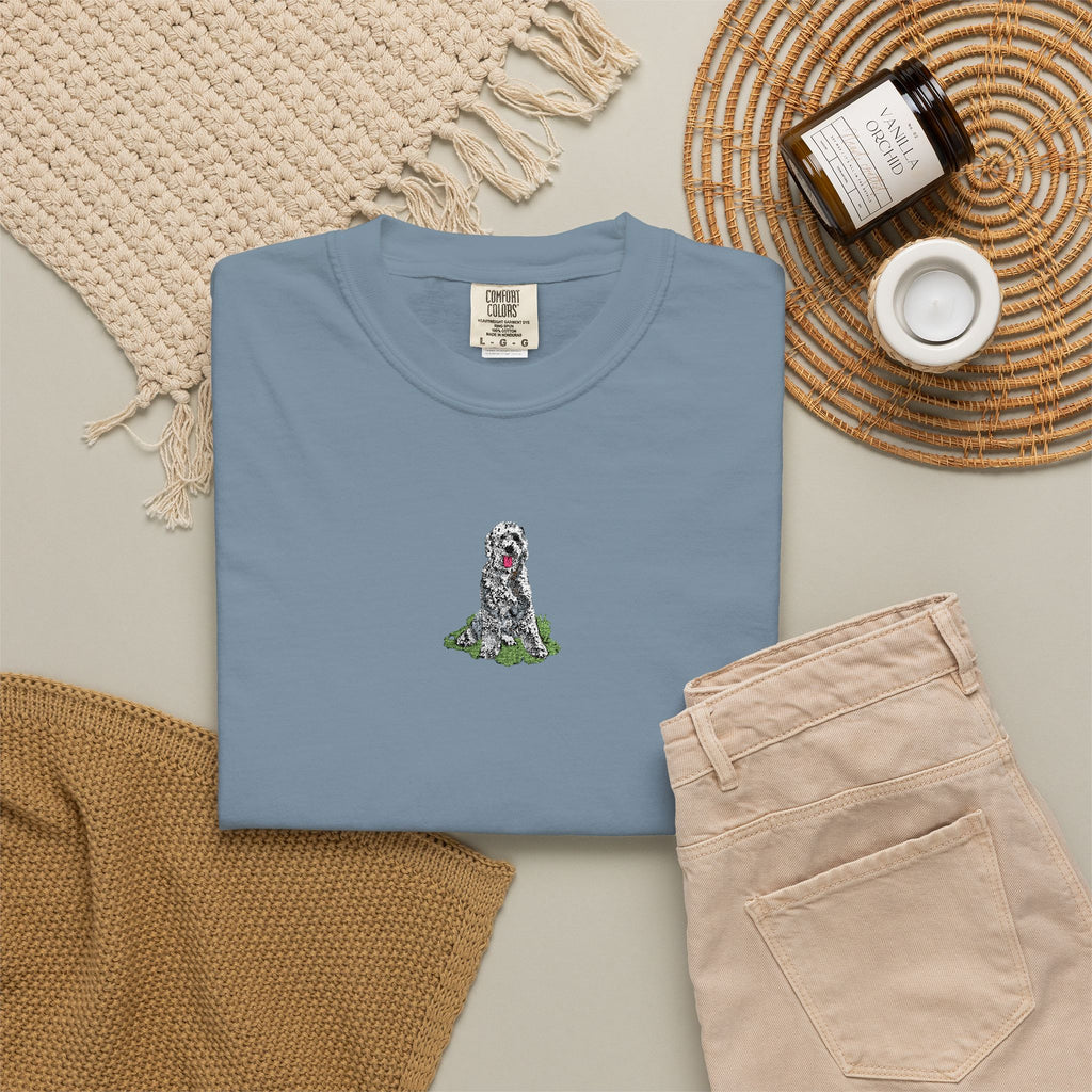 Sheepadoodle Embroidered Tee