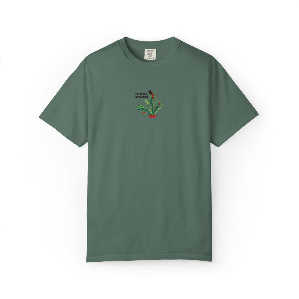 Embroidered Feed Me Seymour Tee