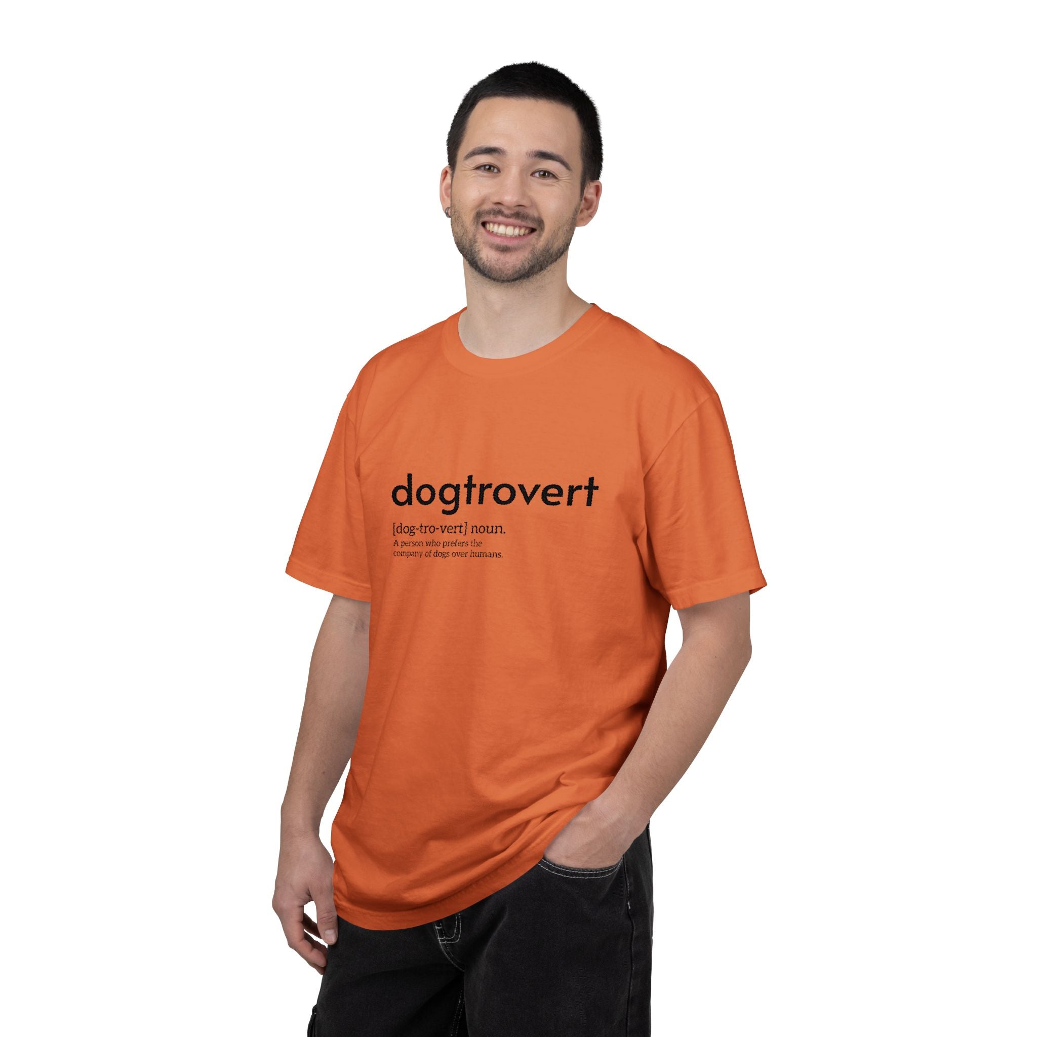 Dog-tro-vert Embroidered T-Shirt