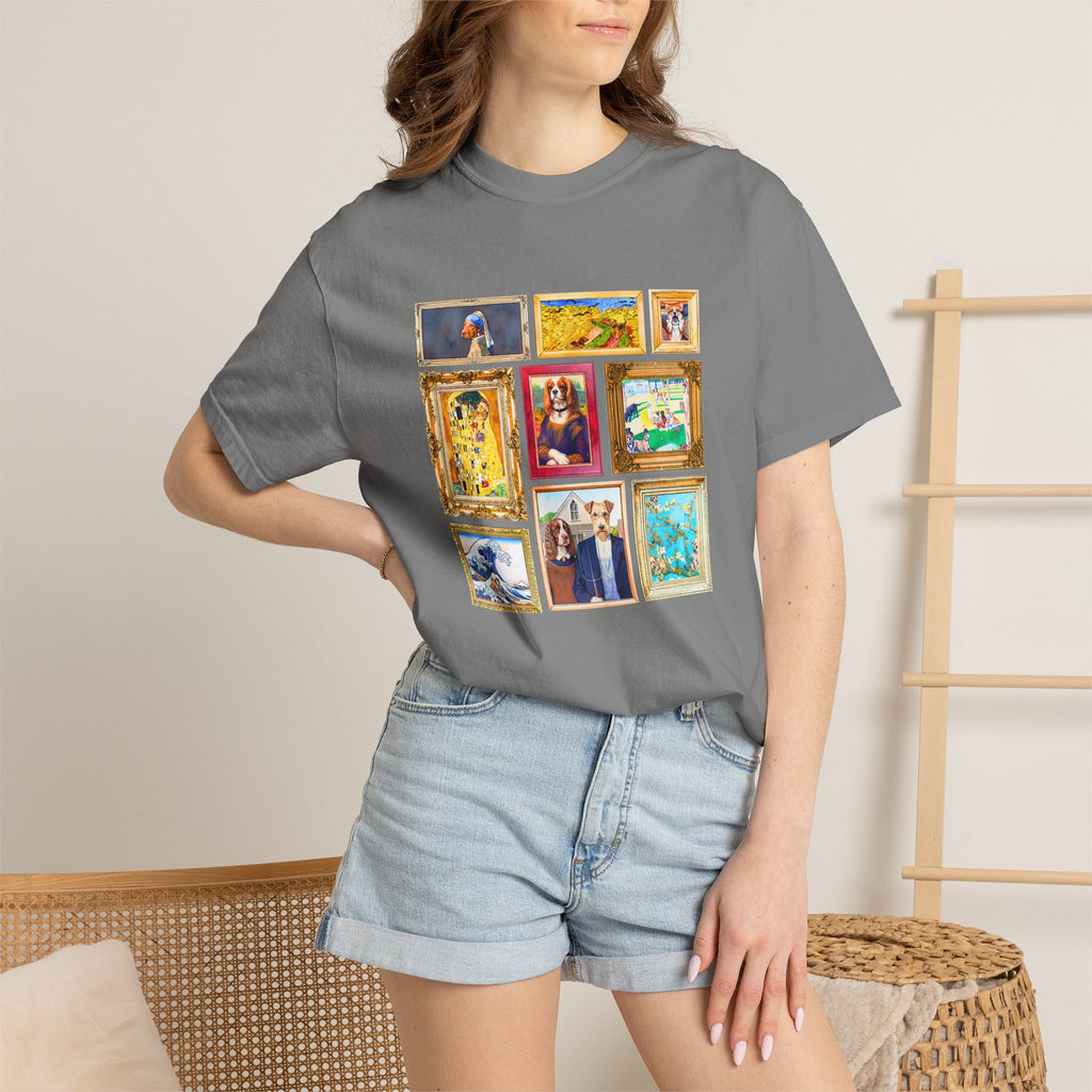 Dog Art Gallery Tee