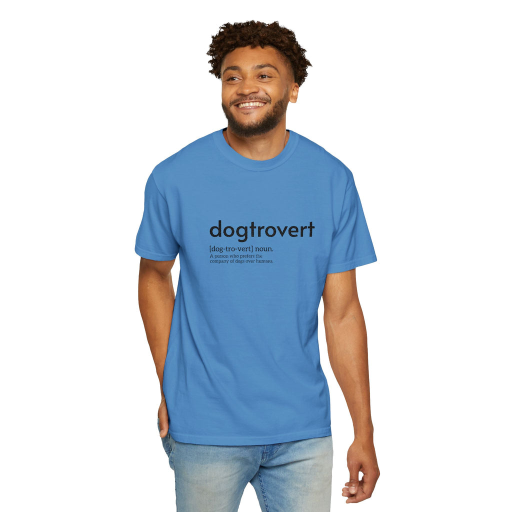 Dog-tro-vert Embroidered T-Shirt
