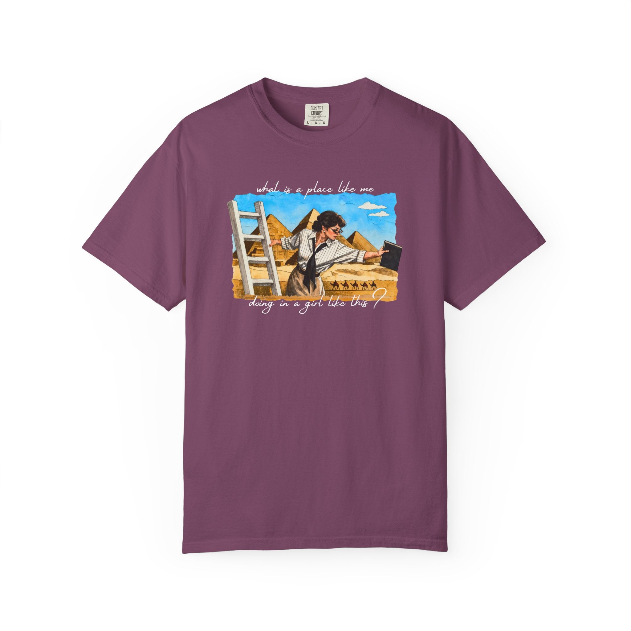 Evelyn Librarian Tee