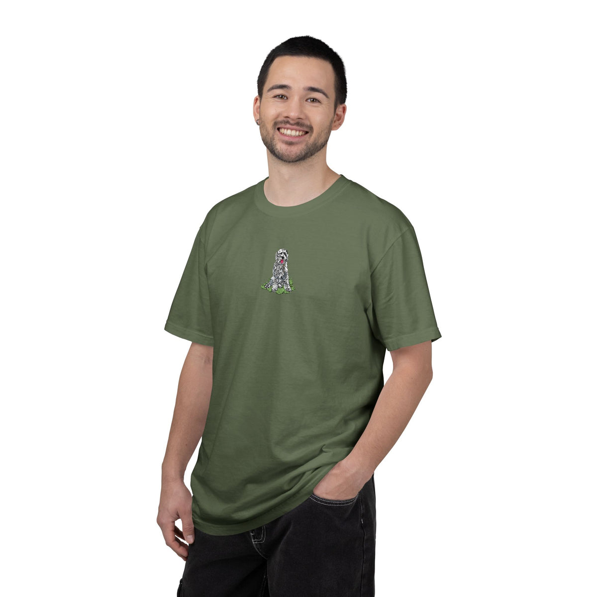 Sheepadoodle Embroidered Tee
