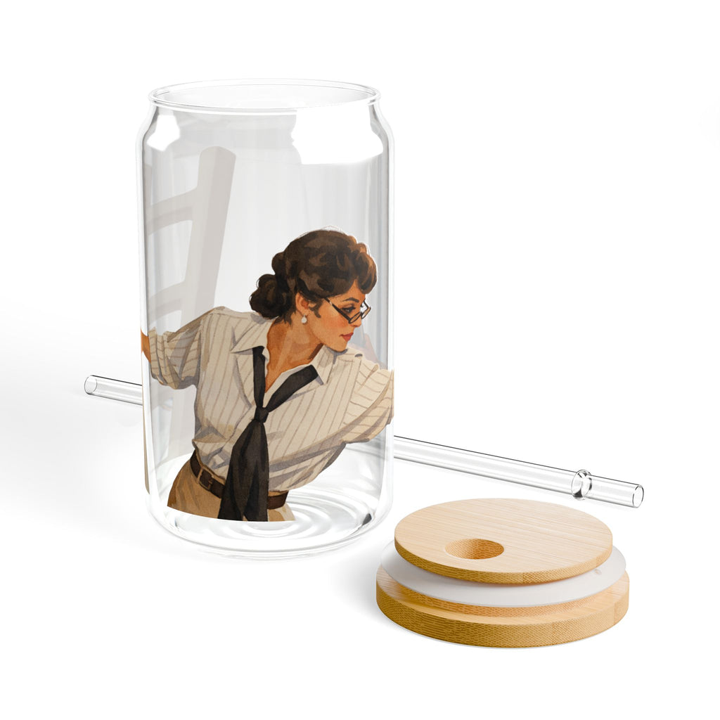 Evelyn Librarian Sipper Glass
