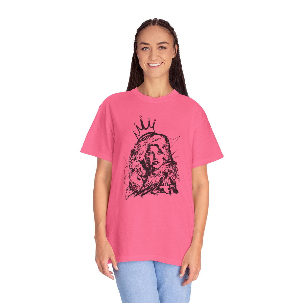 Queen of Country Graffiti Tee