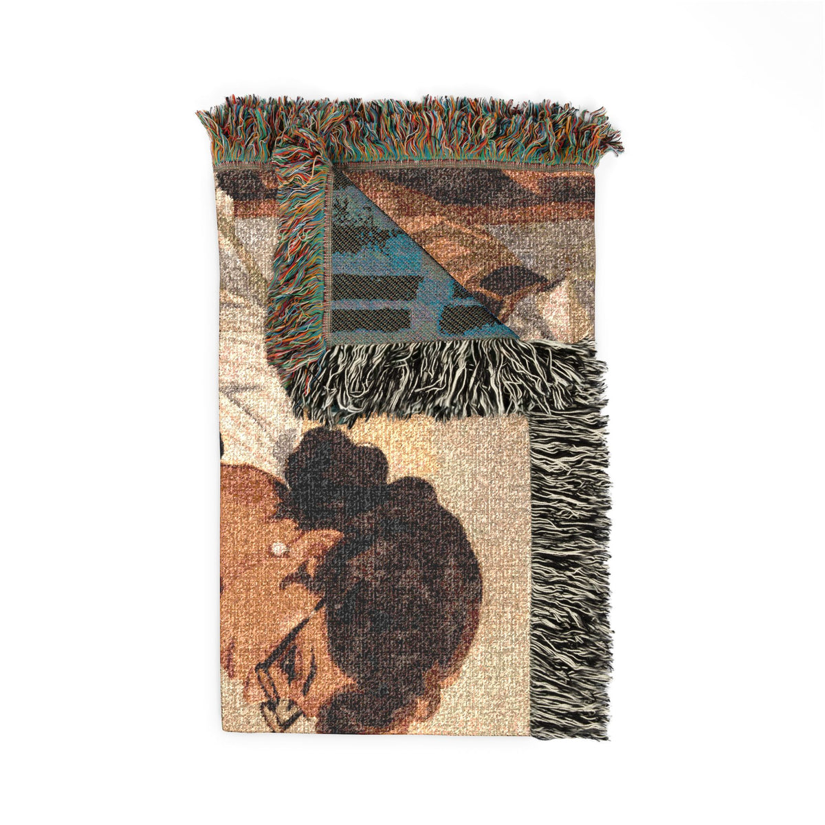 Evelyn Librarian Woven Blanket
