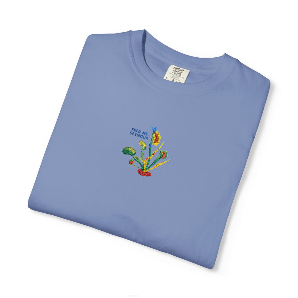 Feed Me Seymour Embroidered Tee