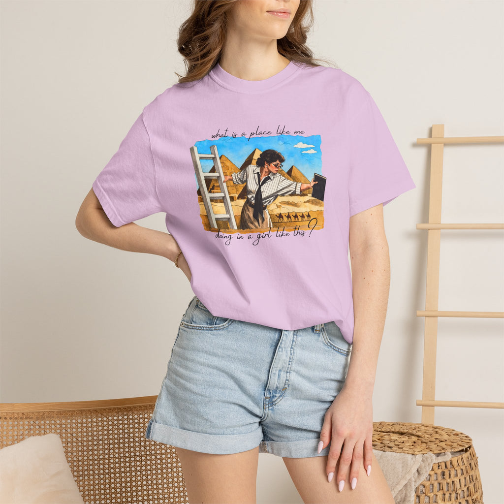 Evelyn Librarian Tee