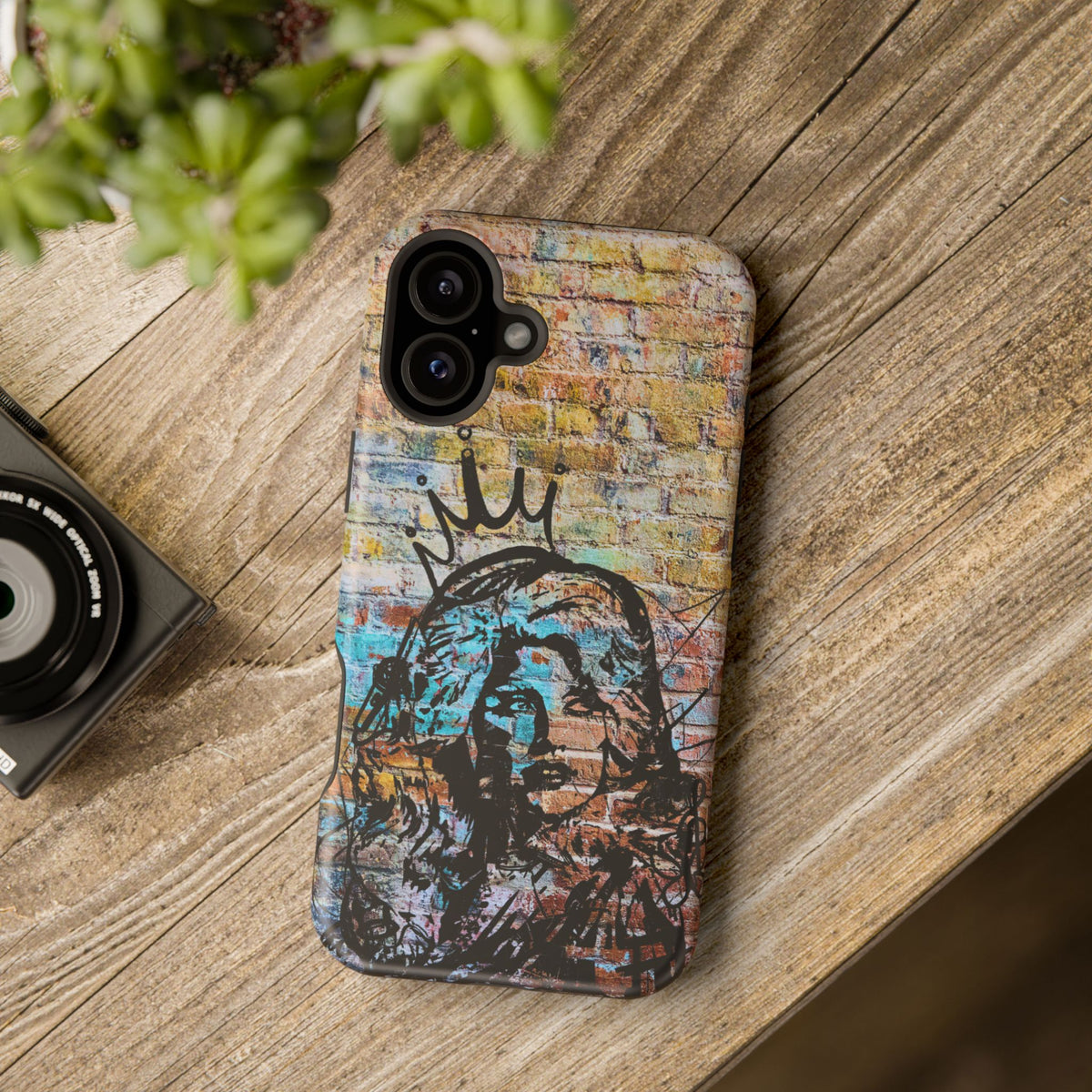 Queen of Country Graffiti Phone Case