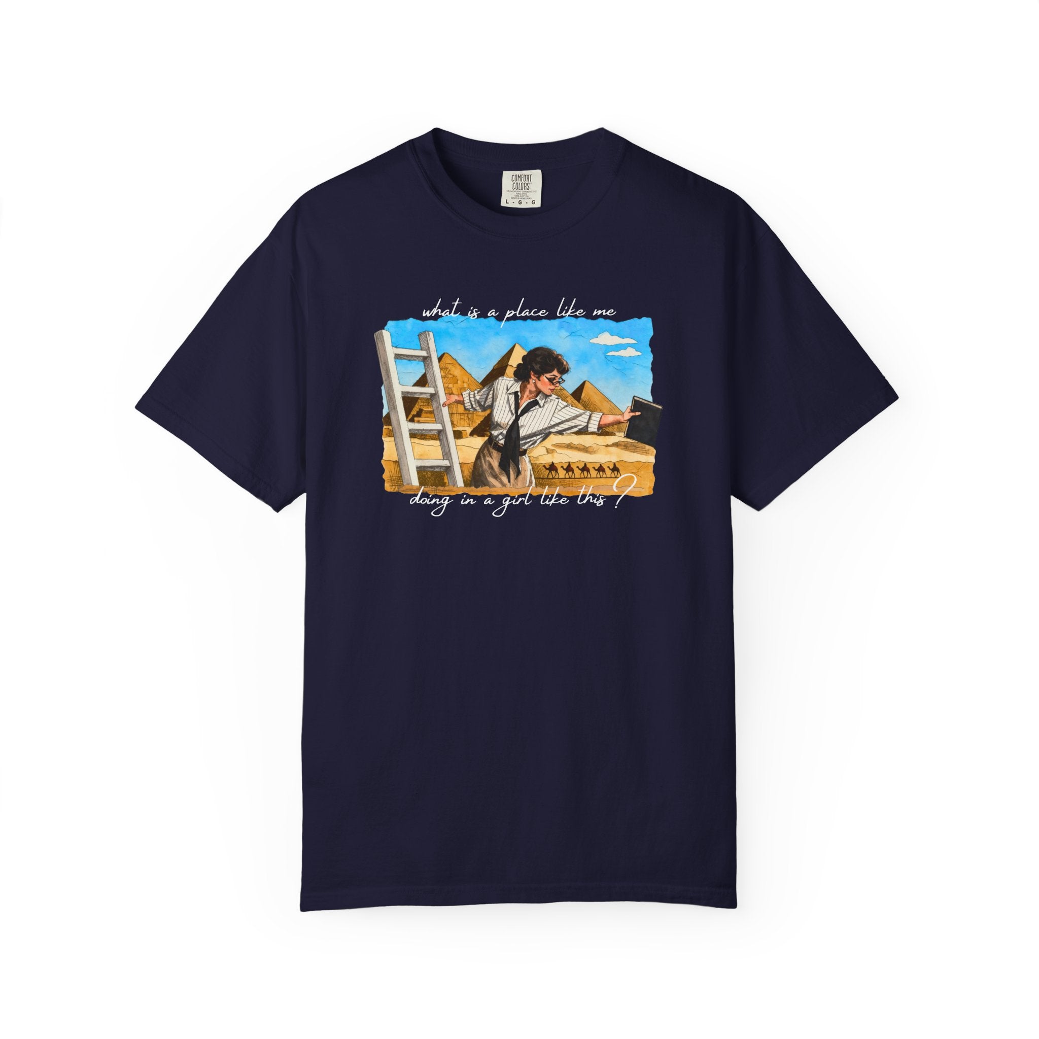 Evelyn Librarian Tee