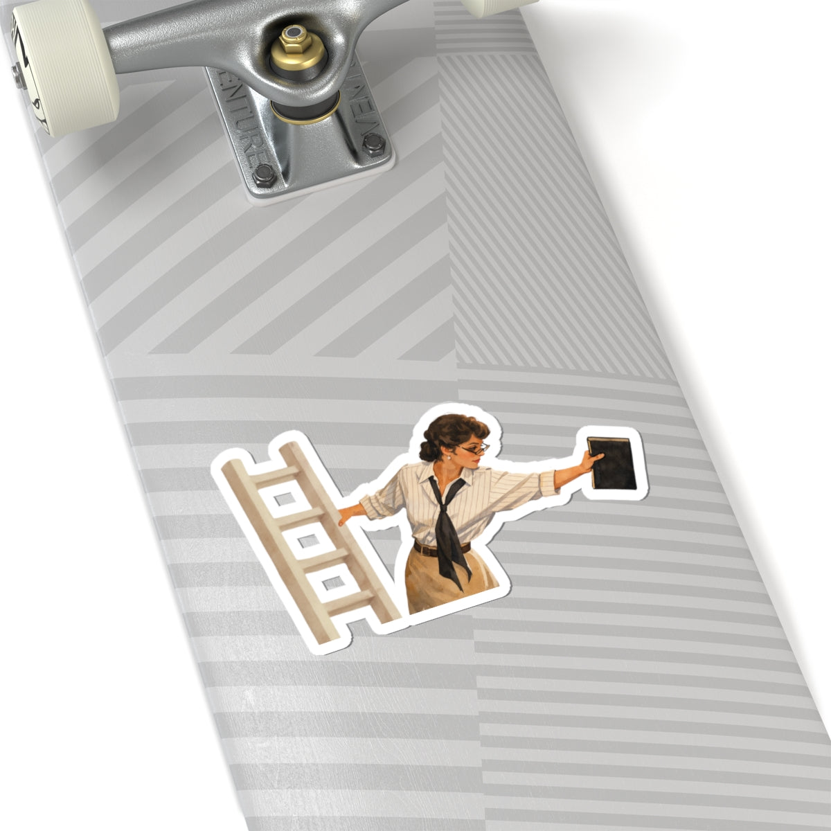 Evelyn Librarian Sticker