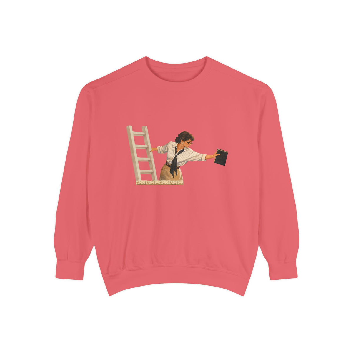 Evelyn Librarian Crewneck Sweatshirt