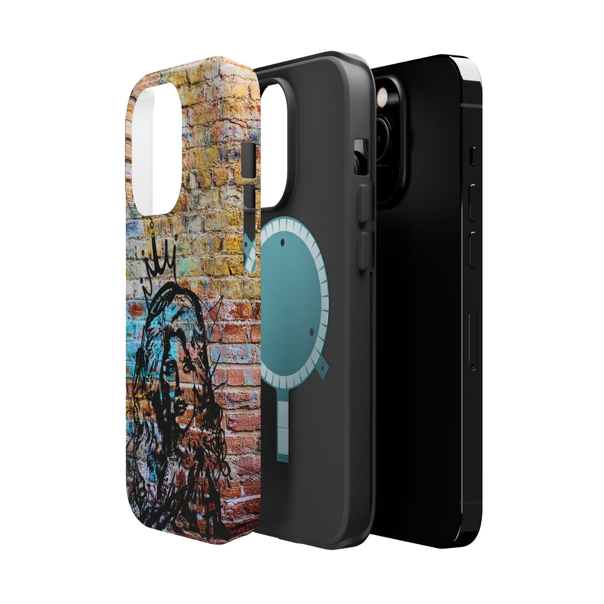 Queen of Country Graffiti Phone Case