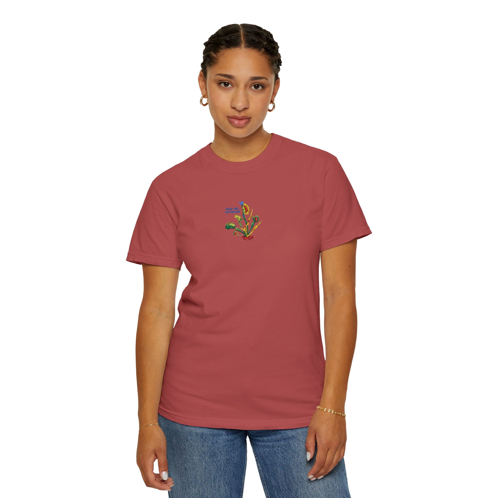 Feed Me Seymour Embroidered Tee