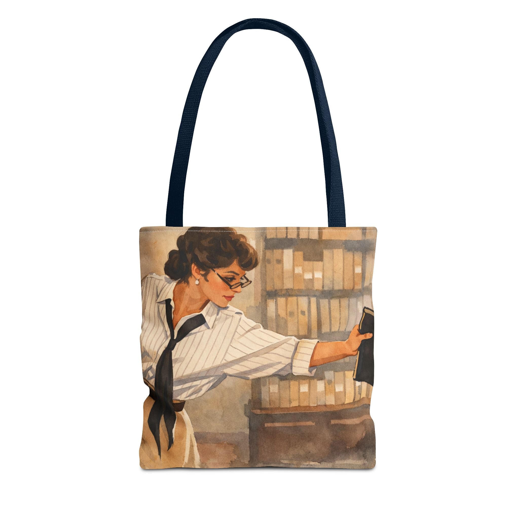 Evelyn Librarian Tote Bag