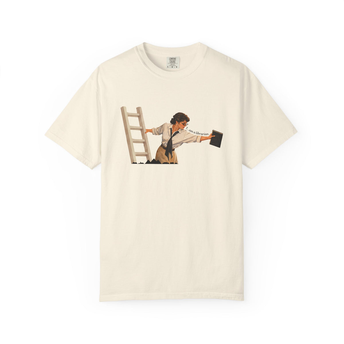 Evelyn Librarian Tee