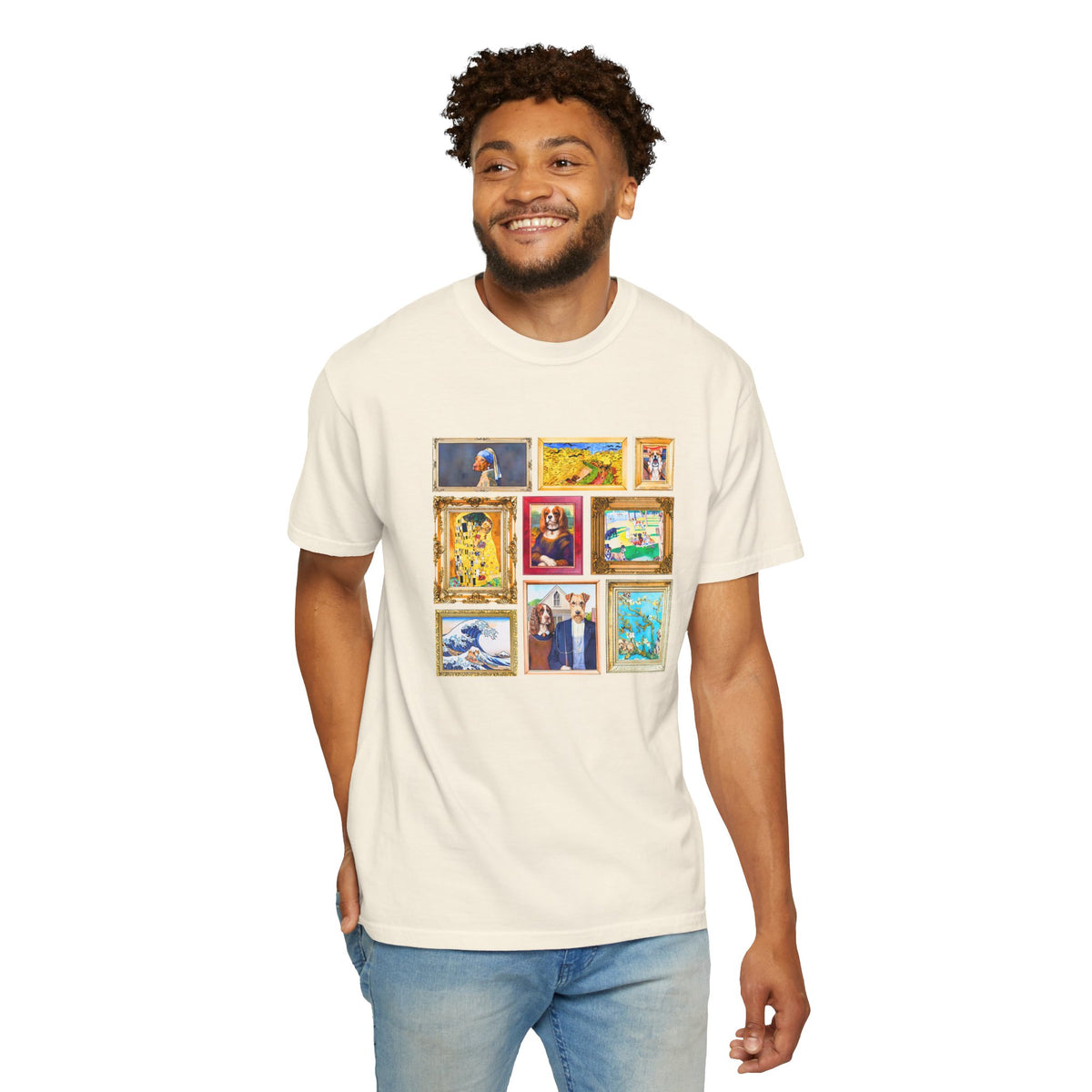 Dog Art Gallery Tee