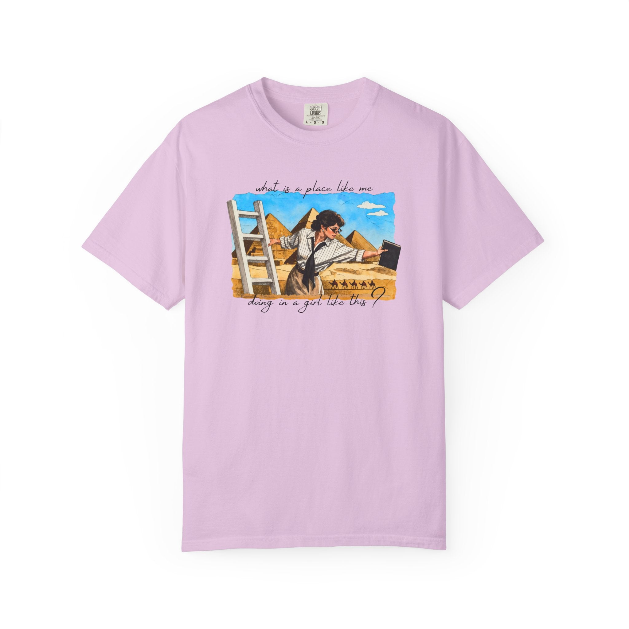 Evelyn Librarian Tee