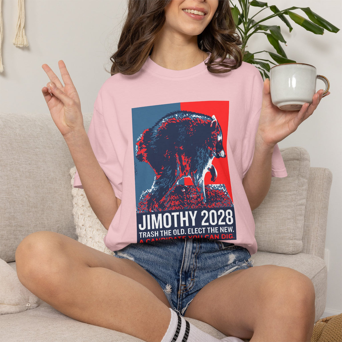 Jimothy 2028 Campaign Poster Tee