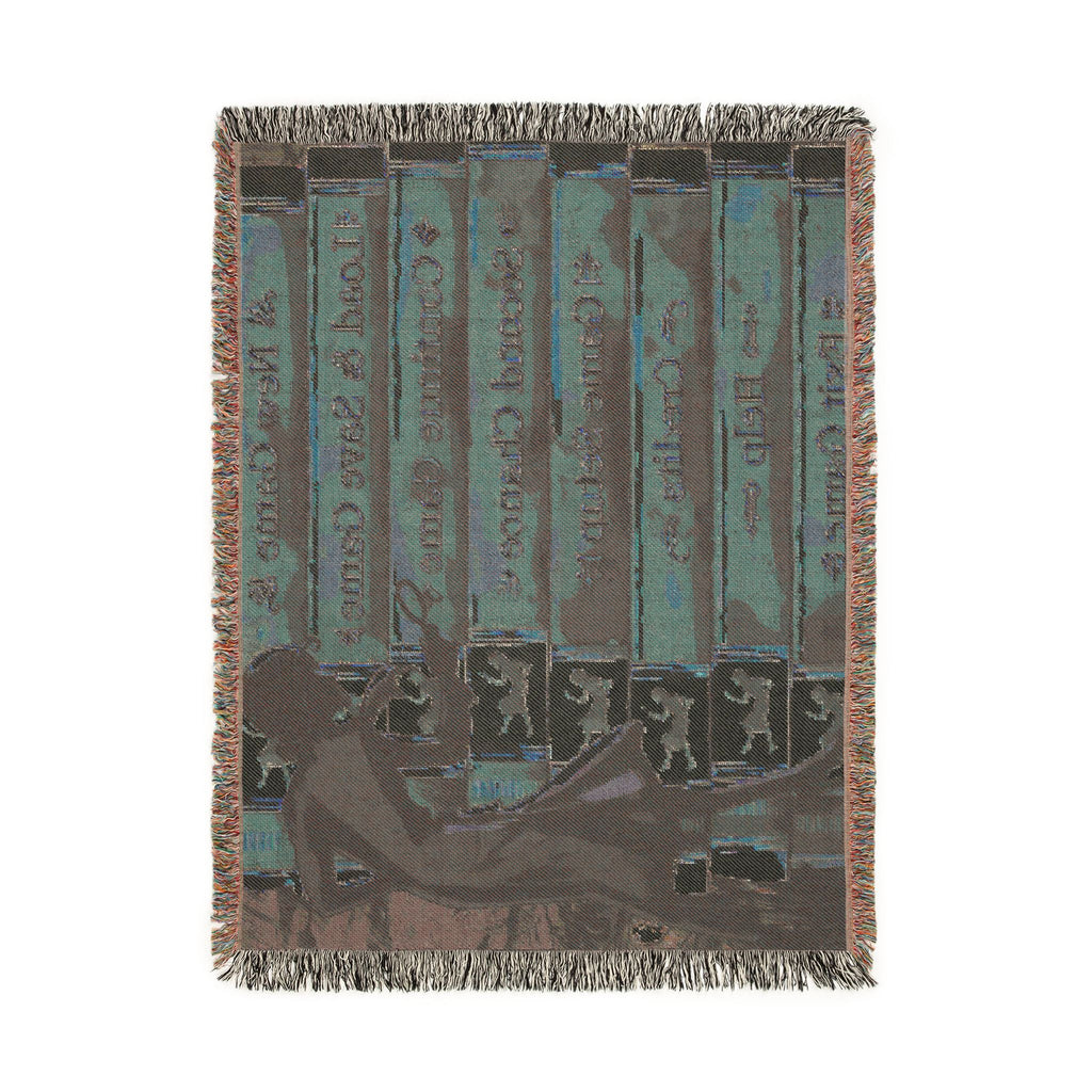 Detective Woven Blanket