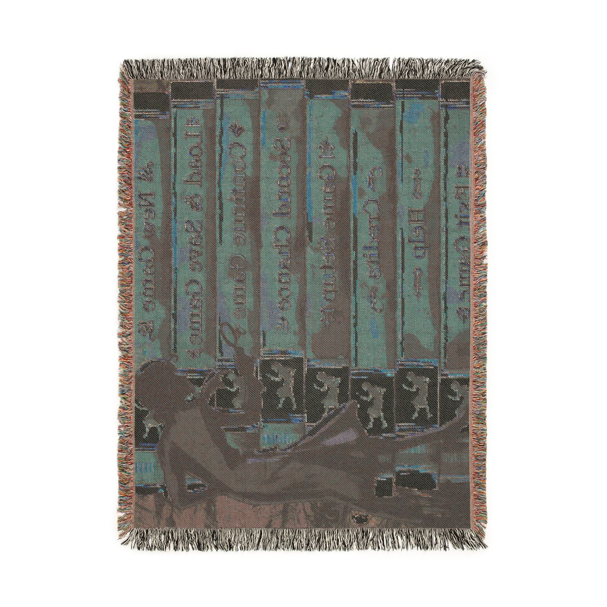 Detective Woven Blanket
