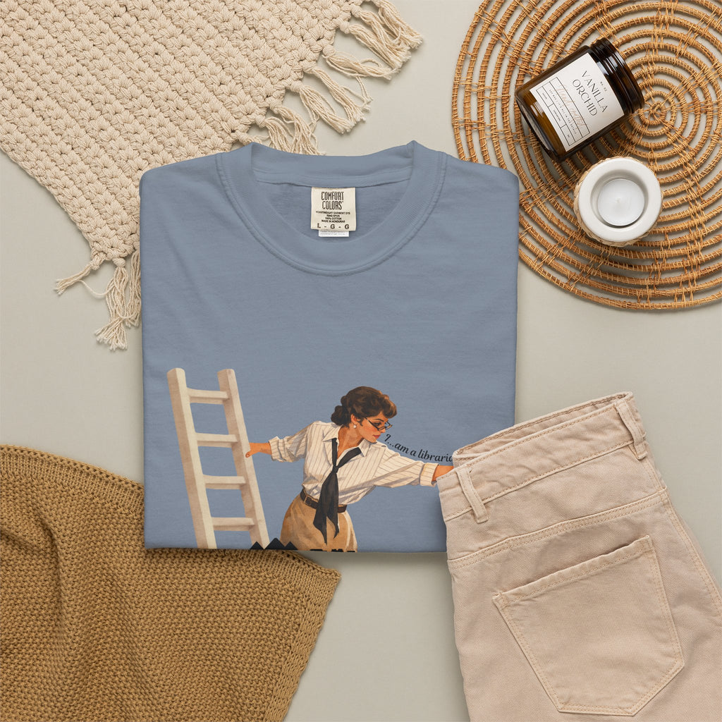 Evelyn Librarian Tee