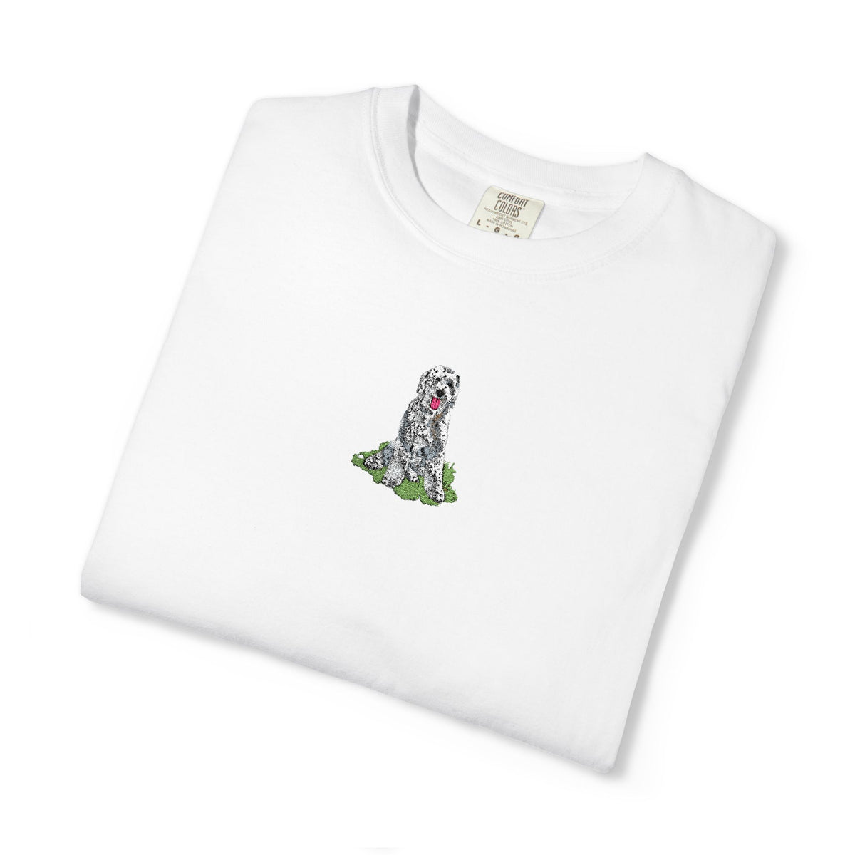 Sheepadoodle Embroidered Tee