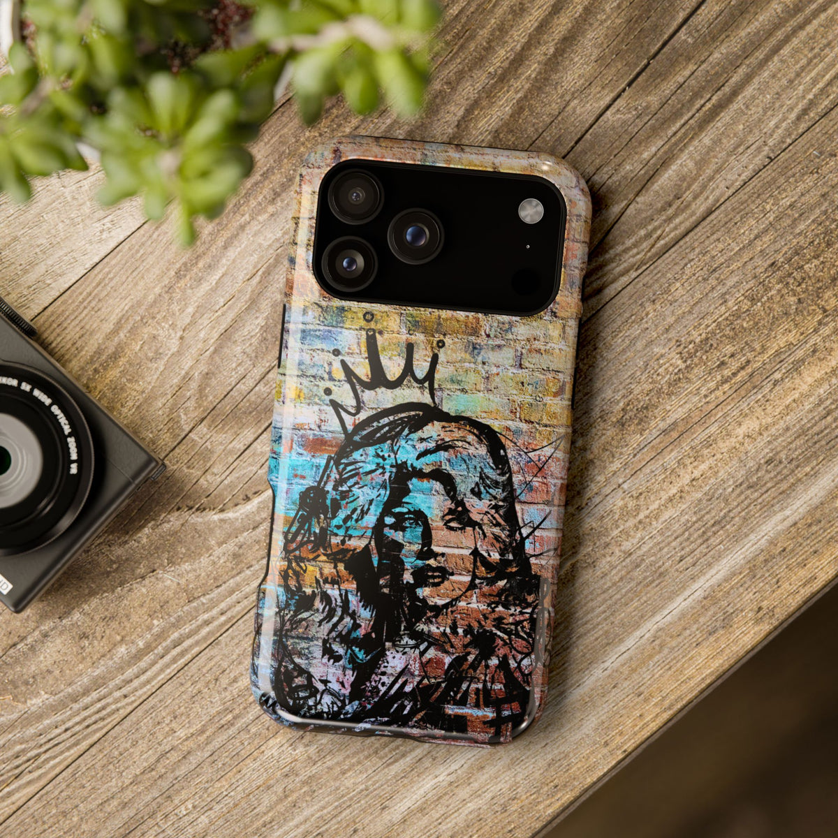 Queen of Country Graffiti Phone Case