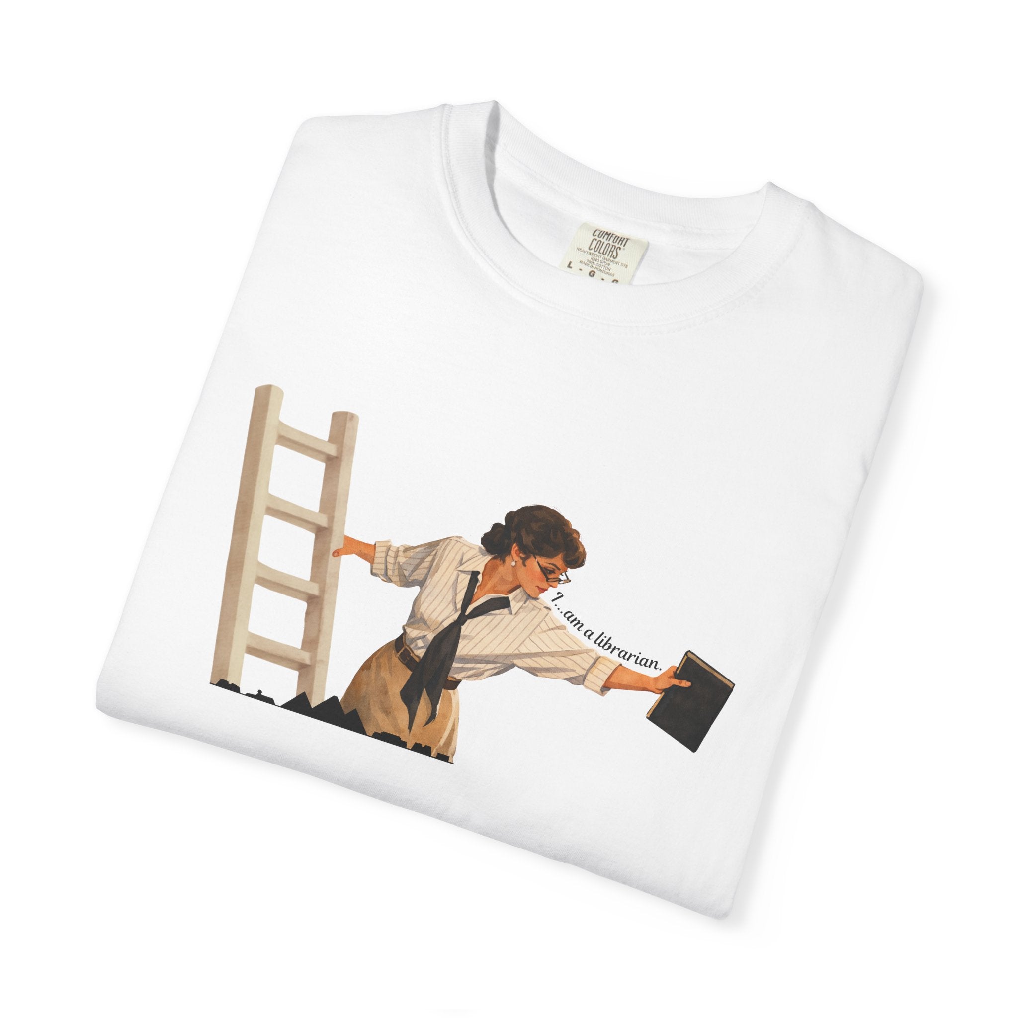 Evelyn Librarian Tee