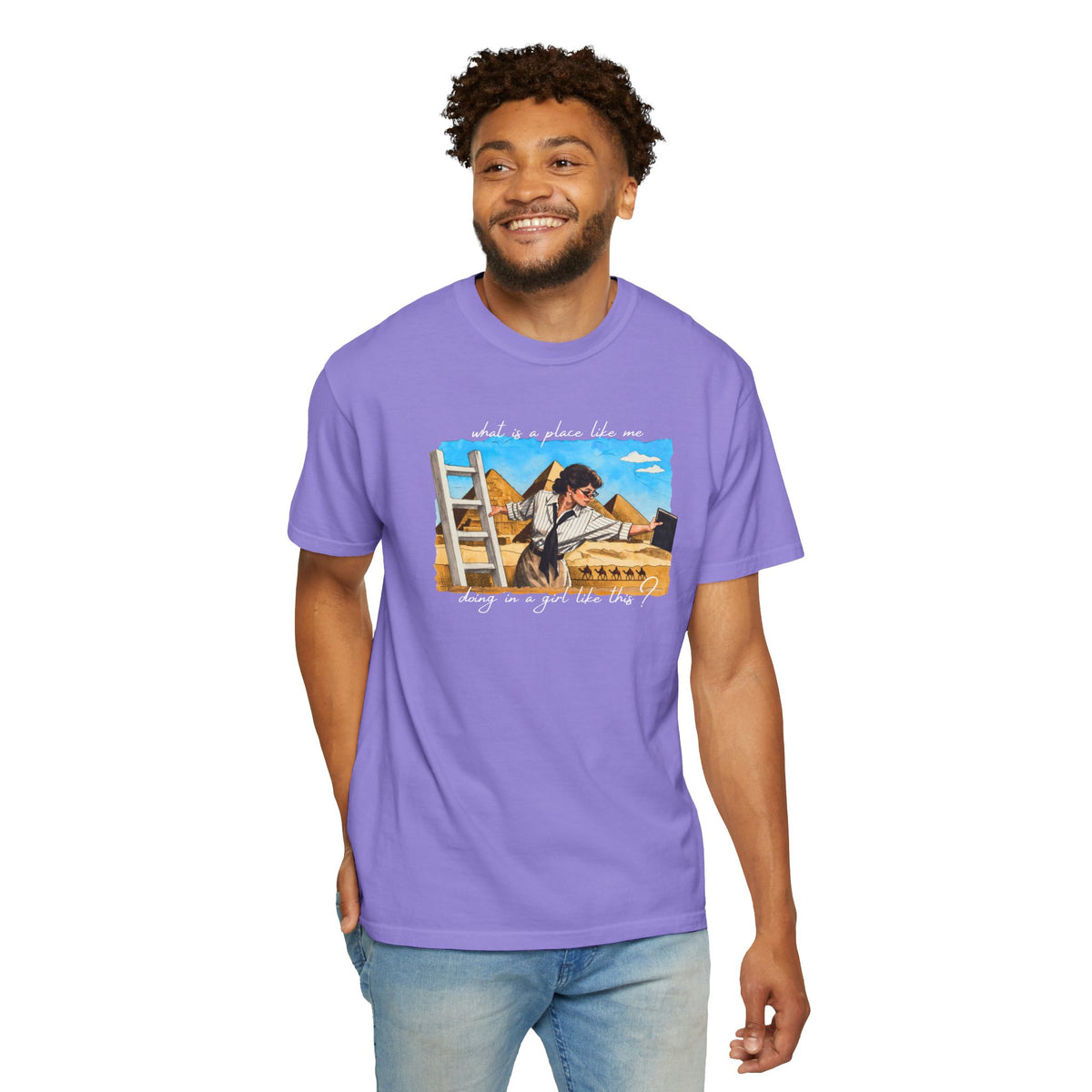 Evelyn Librarian Tee