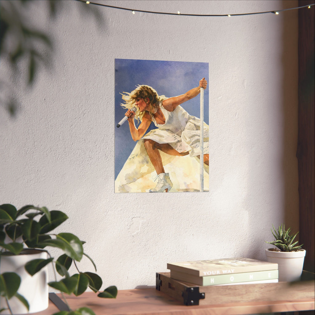 Music Lover Poet Art Print