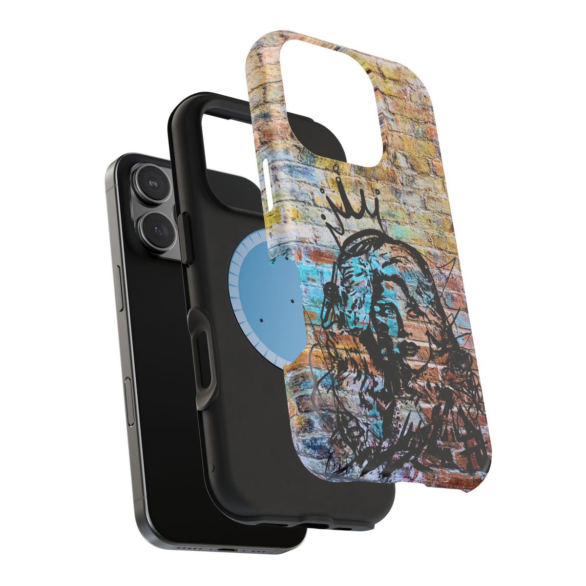 Queen of Country Graffiti Phone Case