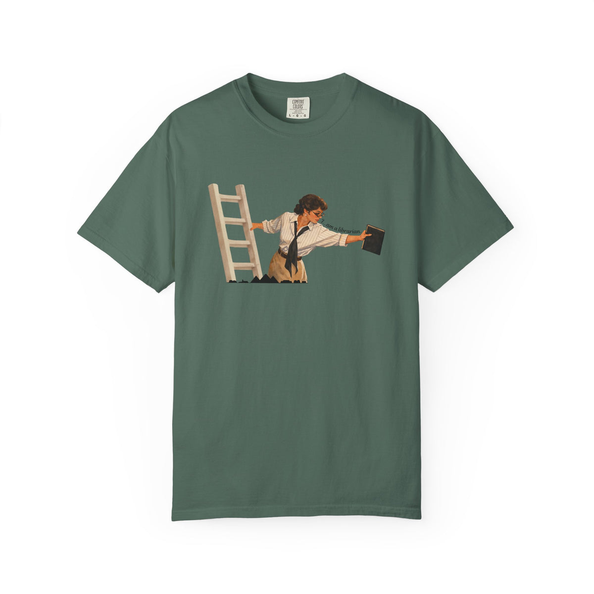 Evelyn Librarian Tee