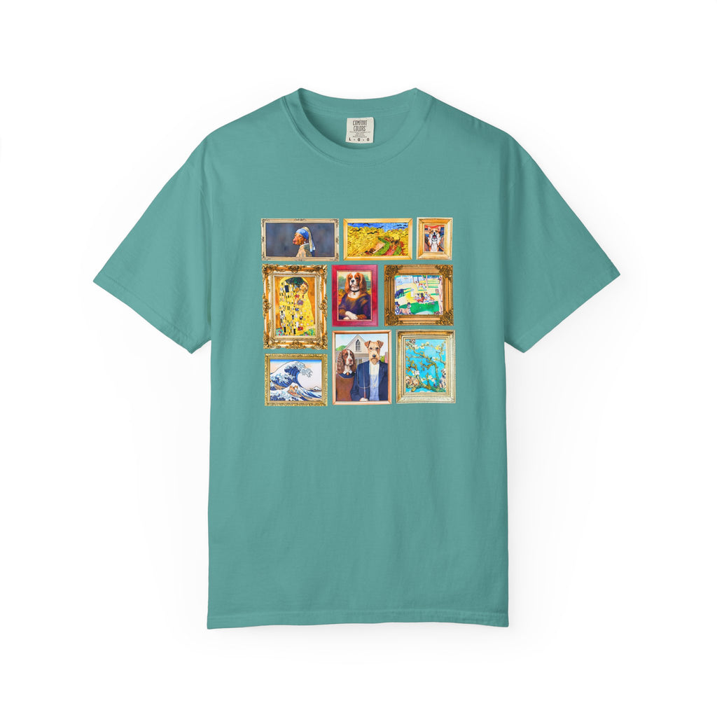 Dog Art Gallery Tee
