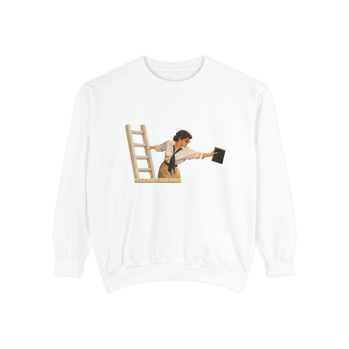 Evelyn Librarian Crewneck Sweatshirt