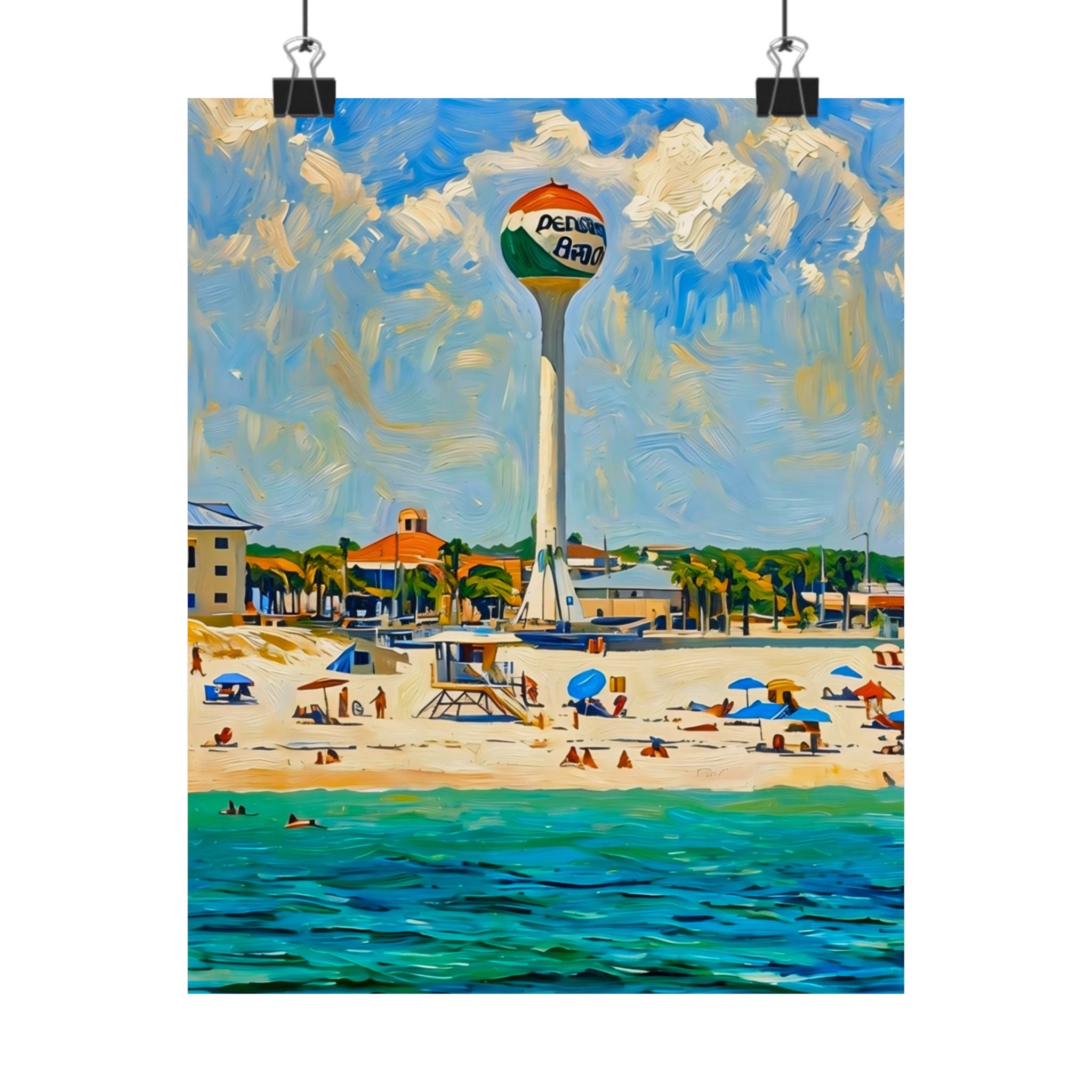Pensacola Beach Poster