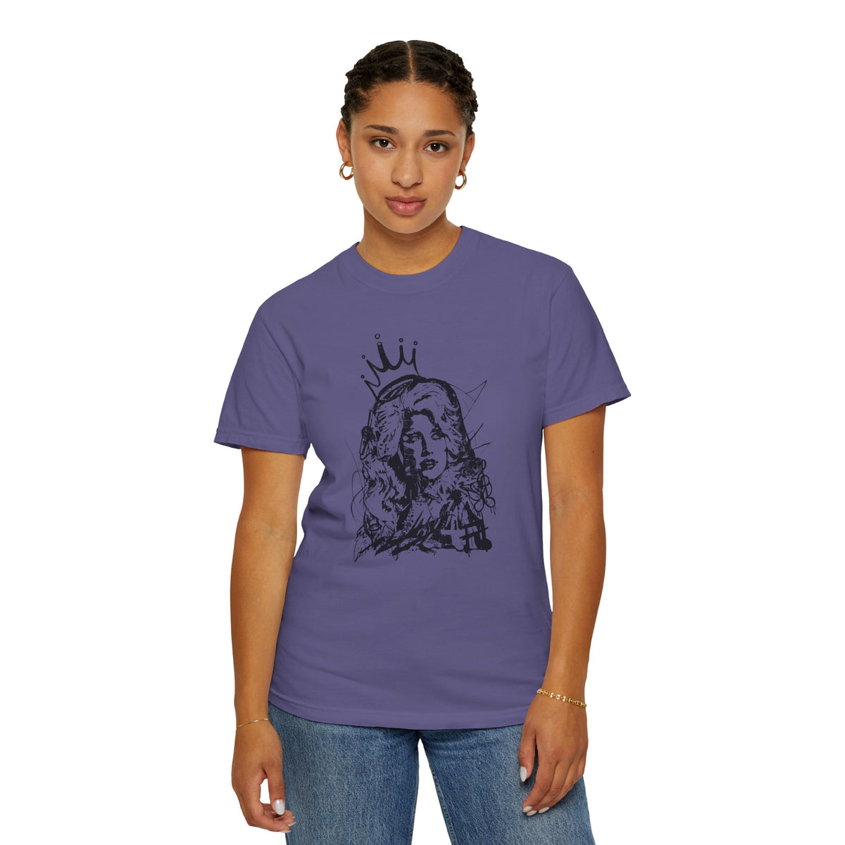 Queen of Country Graffiti Tee
