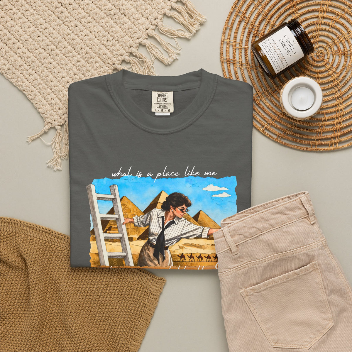 Evelyn Librarian Tee