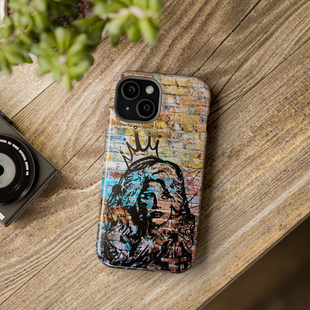 Queen of Country Graffiti Phone Case