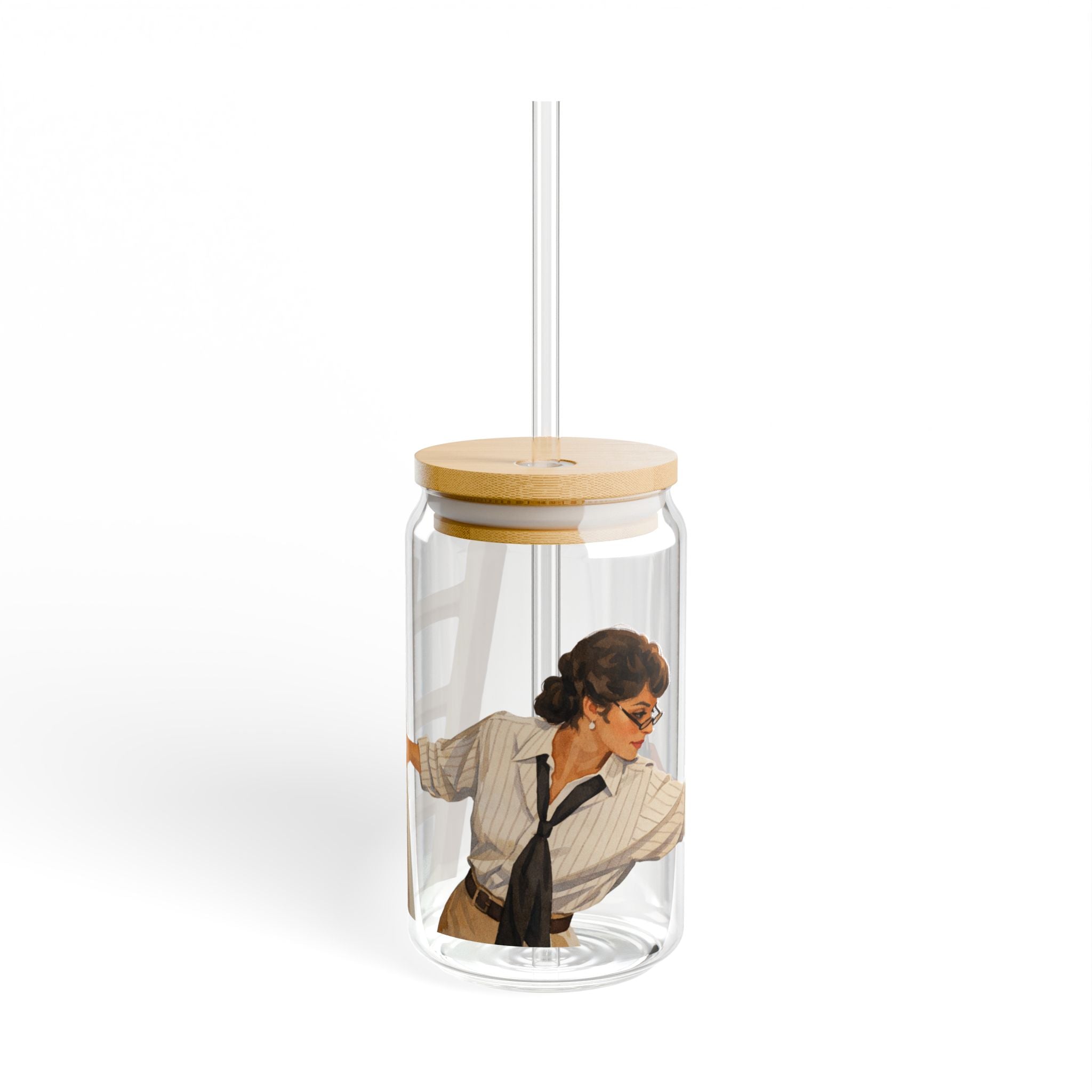 Evelyn Librarian Sipper Glass
