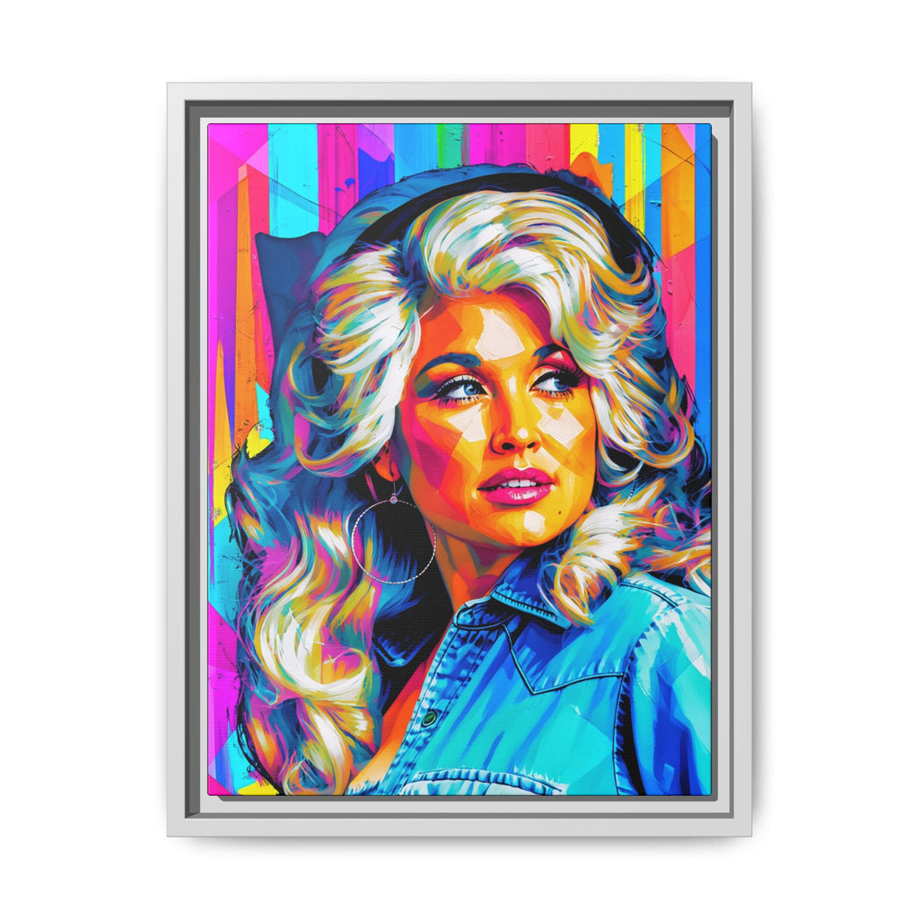 Queen of Country Framed Canvas