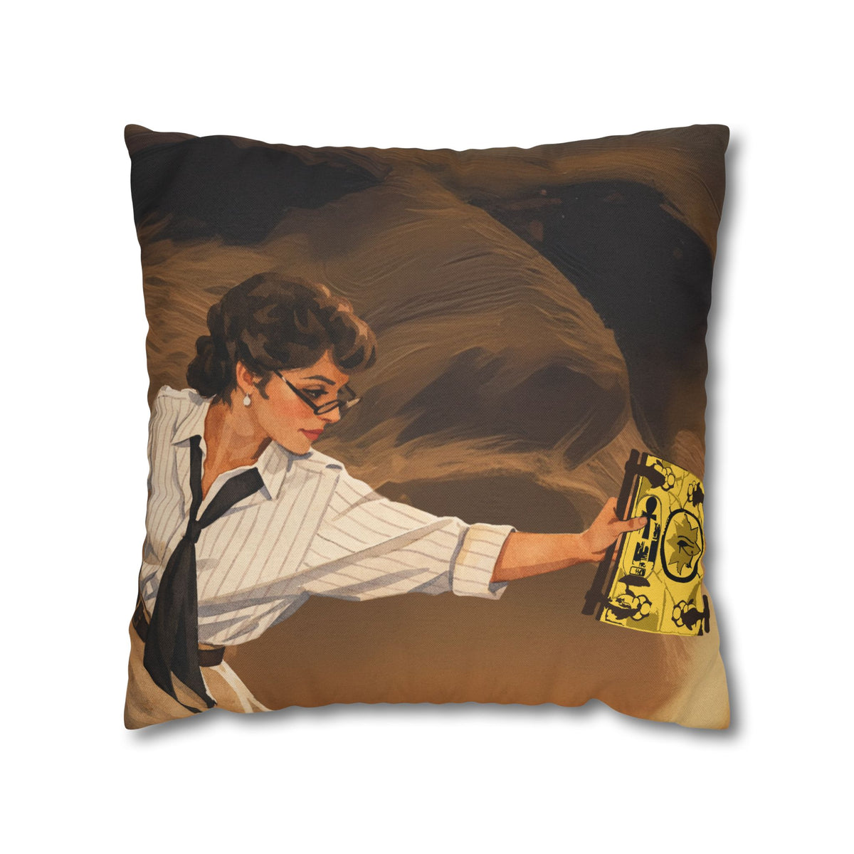Evelyn Librarian Pillowcase