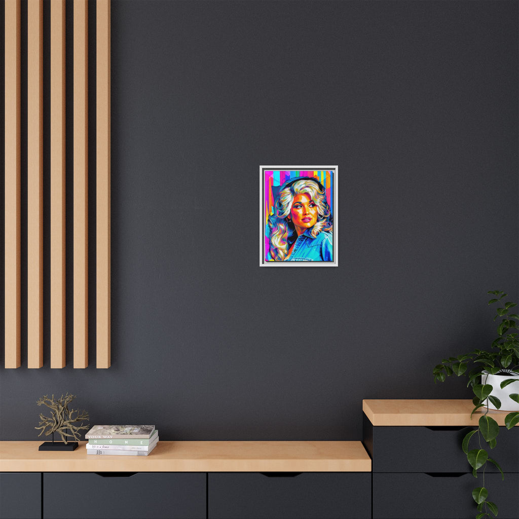 Queen of Country Framed Canvas
