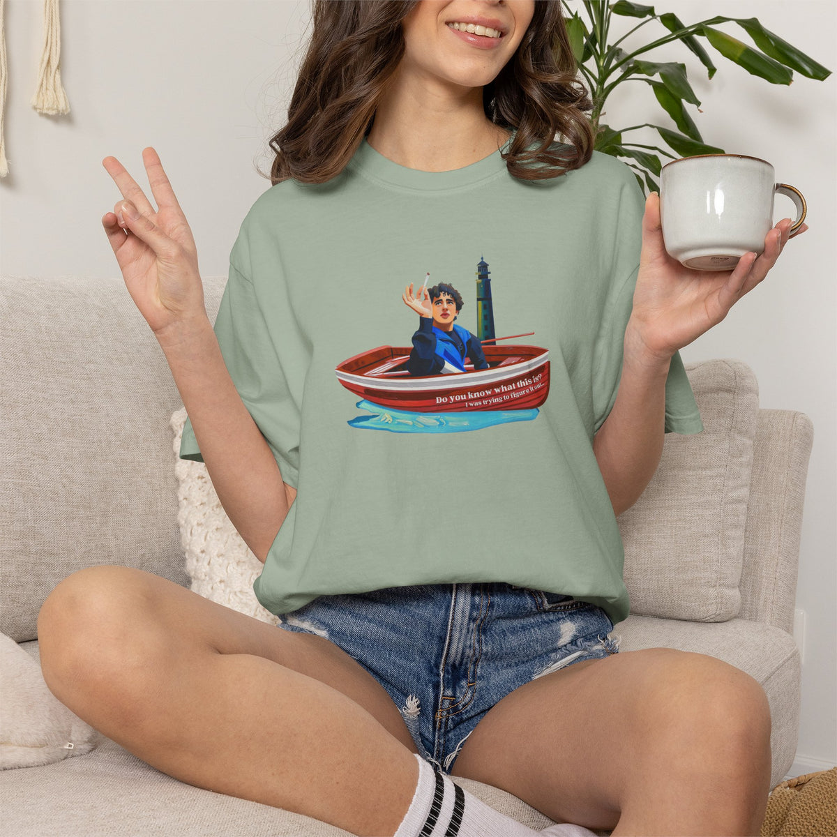 Widow's Peak Evan Tee