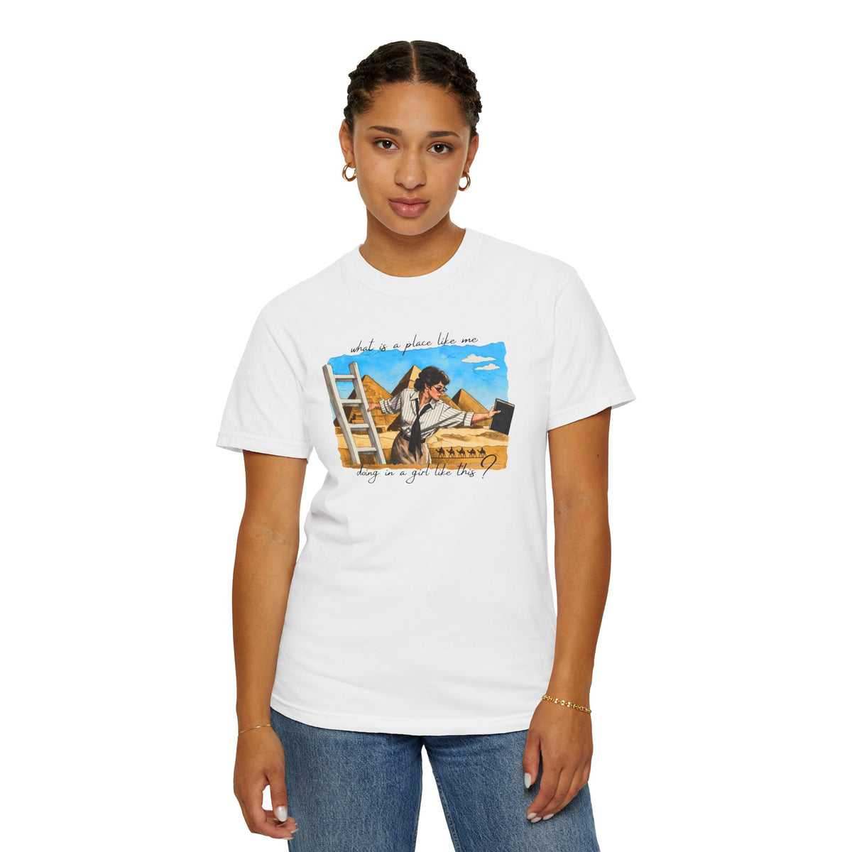 Evelyn Librarian Tee